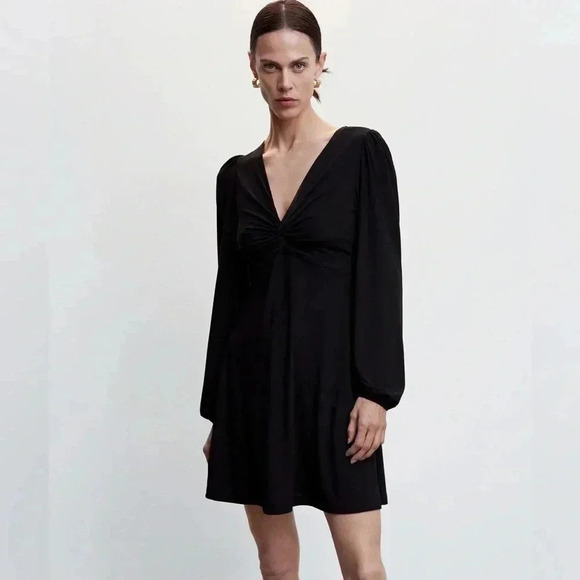 Mango Dresses & Skirts - Mango Dress with  Knot Detail